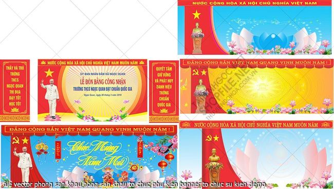 file vector phong san khau hong san khau to chuc phu kien banner to chuc su kien